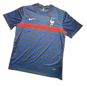 Nike France National Team Jersey Women’s 2X Navy Blue Soccer Dri Fit Home